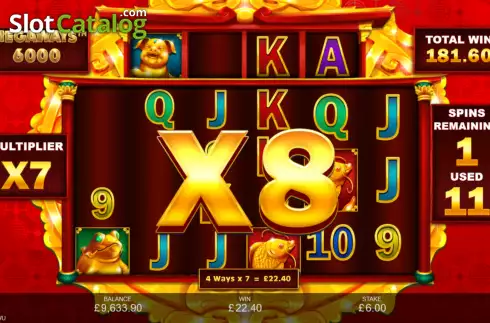 Οθόνη9. Lucky Wu Megaways Κουλοχέρης