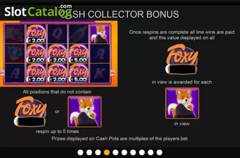 Οθόνη5. Foxy Cashpots Κουλοχέρης