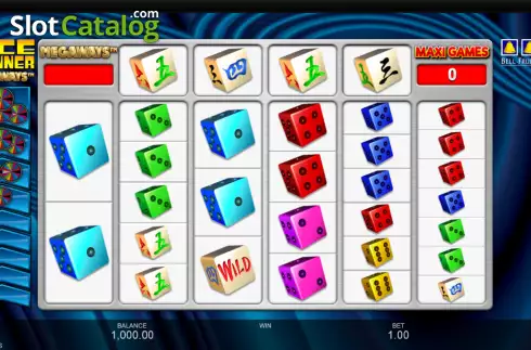 Οθόνη2. Dice Spinner Megaways Κουλοχέρης