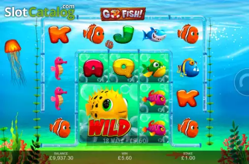 Οθόνη7. Go Fish! Κουλοχέρης