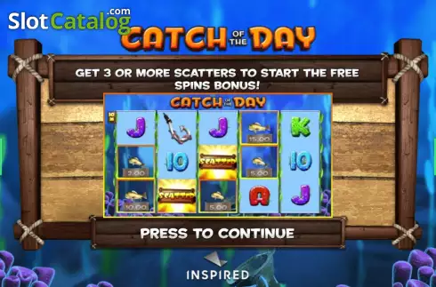 Οθόνη2. Catch Of The Day Κουλοχέρης