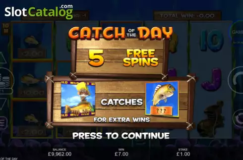Οθόνη8. Catch Of The Day Κουλοχέρης