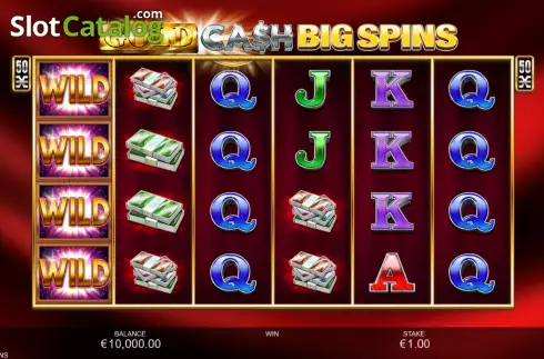 Οθόνη3. Gold Cash Big Spins Κουλοχέρης