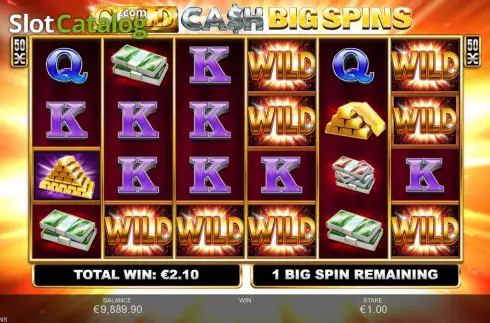 Οθόνη9. Gold Cash Big Spins Κουλοχέρης