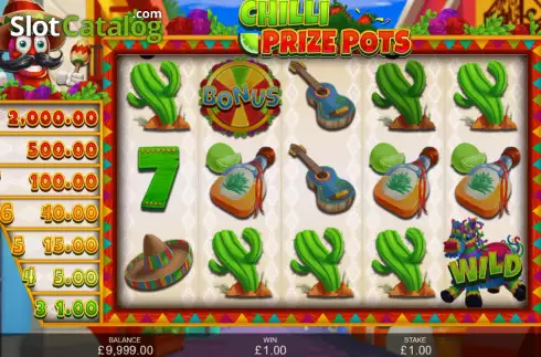 Οθόνη3. Chilli Prize Pots Κουλοχέρης