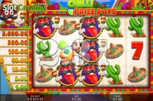 Οθόνη5. Chilli Prize Pots Κουλοχέρης