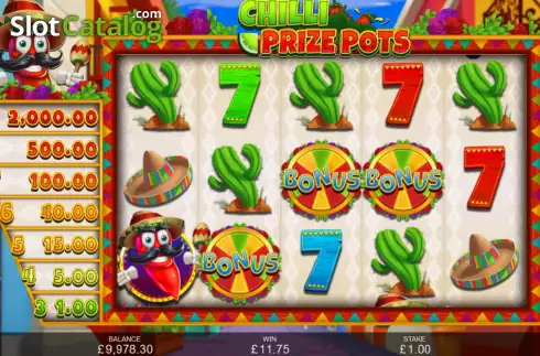 Οθόνη6. Chilli Prize Pots Κουλοχέρης