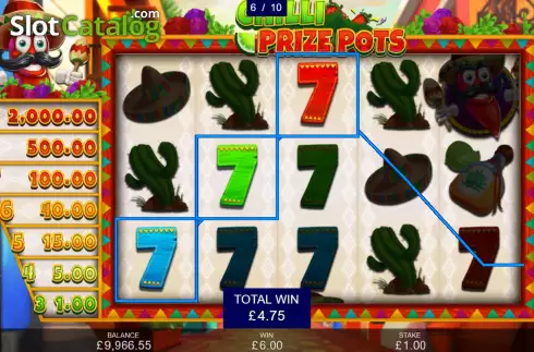 Οθόνη9. Chilli Prize Pots Κουλοχέρης
