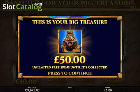 Οθόνη9. Big Egyptian Fortune Κουλοχέρης