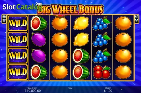 Οθόνη2. Big Wheel Bonus Κουλοχέρης 