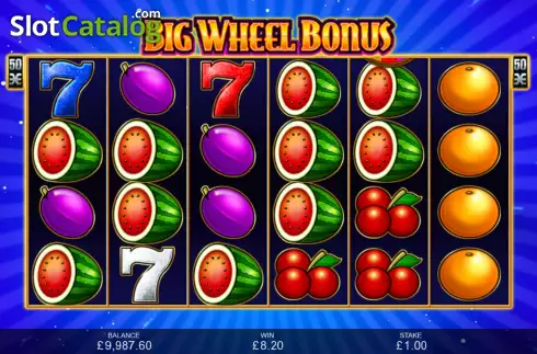 Οθόνη4. Big Wheel Bonus Κουλοχέρης 