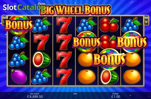 Οθόνη7. Big Wheel Bonus Κουλοχέρης 