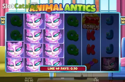 Οθόνη3. Animal Antics Κουλοχέρης