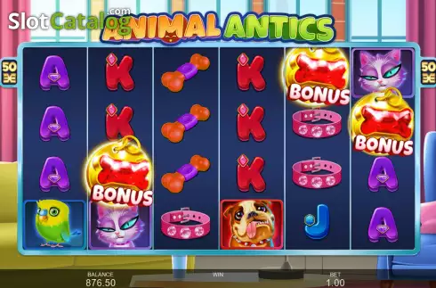 Οθόνη6. Animal Antics Κουλοχέρης