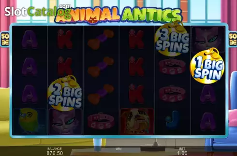 Οθόνη8. Animal Antics Κουλοχέρης