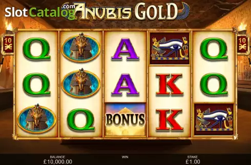 Οθόνη2. Anubis Gold (Inspired Gaming) Κουλοχέρης