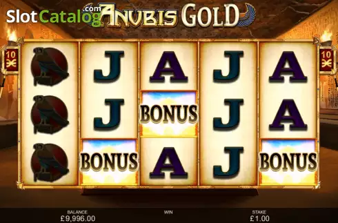 Οθόνη5. Anubis Gold (Inspired Gaming) Κουλοχέρης
