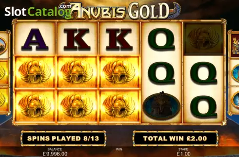 Οθόνη8. Anubis Gold (Inspired Gaming) Κουλοχέρης