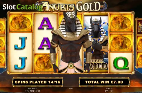 Οθόνη9. Anubis Gold (Inspired Gaming) Κουλοχέρης