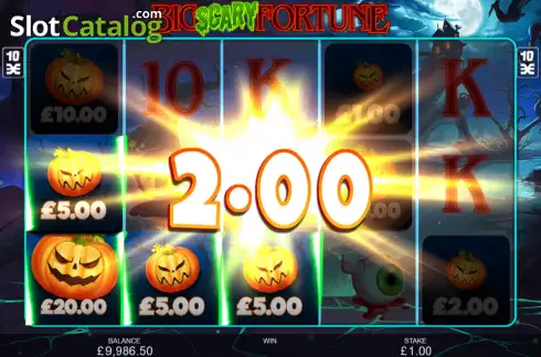 Οθόνη4. Big Scary Fortune Κουλοχέρης