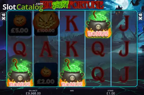 Οθόνη6. Big Scary Fortune Κουλοχέρης