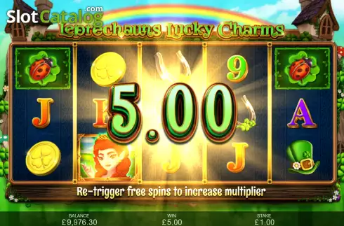 Οθόνη6. Leprechauns Lucky Charms Κουλοχέρης
