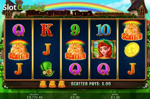 Οθόνη7. Leprechauns Lucky Charms Κουλοχέρης