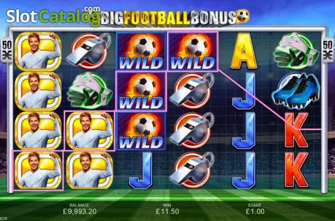 Οθόνη3. Big Football Bonus Κουλοχέρης