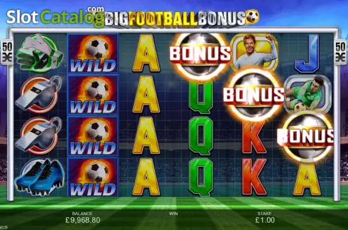 Οθόνη6. Big Football Bonus Κουλοχέρης