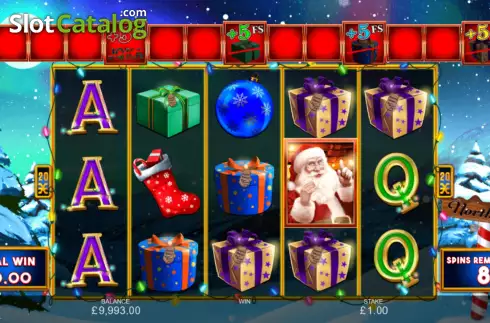 Οθόνη6. Santa's Winning Wishlist Κουλοχέρης