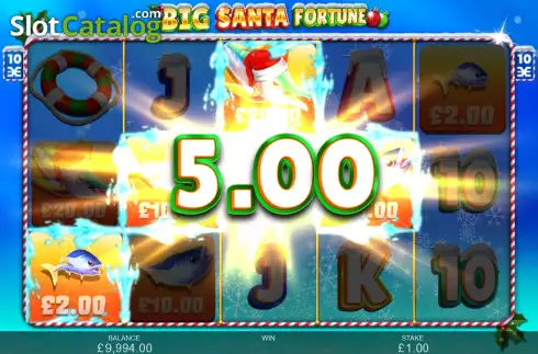 Οθόνη4. Big Santa Fortune Κουλοχέρης
