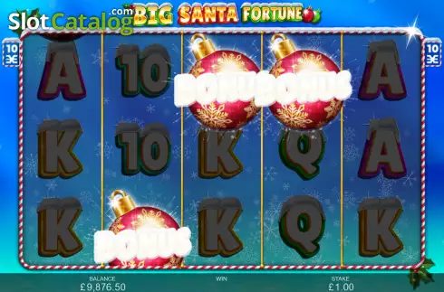 Οθόνη5. Big Santa Fortune Κουλοχέρης