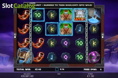 Οθόνη9. Lightning Viking Κουλοχέρης