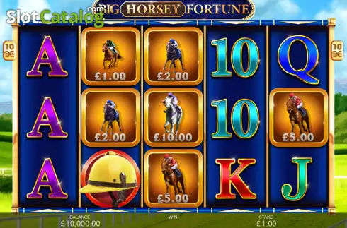 Οθόνη3. Big Horsey Fortune Κουλοχέρης