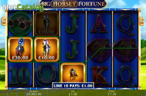 Οθόνη4. Big Horsey Fortune Κουλοχέρης