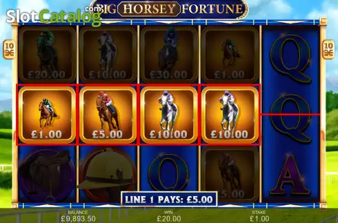 Οθόνη7. Big Horsey Fortune Κουλοχέρης