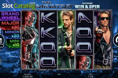 Οθόνη2. The Terminator Win and Spin Κουλοχέρης