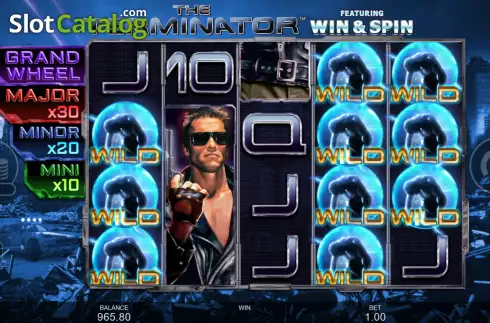Οθόνη4. The Terminator Win and Spin Κουλοχέρης