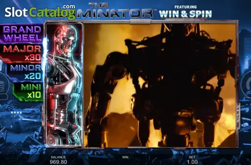 Οθόνη6. The Terminator Win and Spin Κουλοχέρης