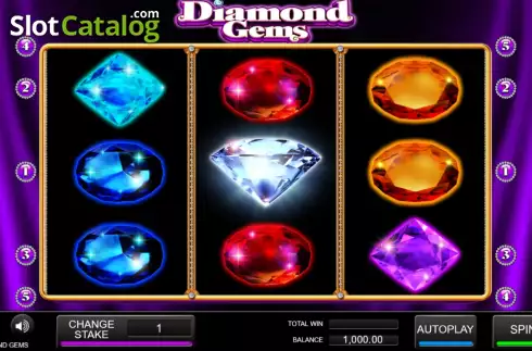 Οθόνη3. Diamond Gems Κουλοχέρης 