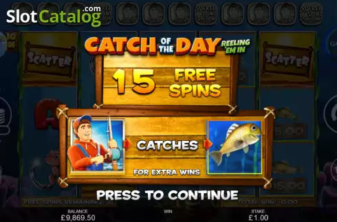 Οθόνη7. Catch of the Day Reeling 'Em In Κουλοχέρης
