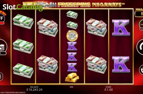 Οθόνη2. Gold Cash Free Spins Megaways Κουλοχέρης