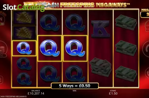 Οθόνη3. Gold Cash Free Spins Megaways Κουλοχέρης