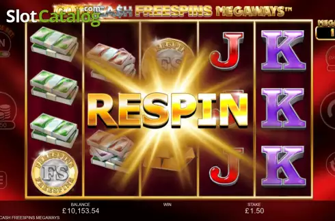 Οθόνη9. Gold Cash Free Spins Megaways Κουλοχέρης