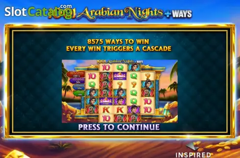 Οθόνη2. 1001 Arabian Nights Κουλοχέρης