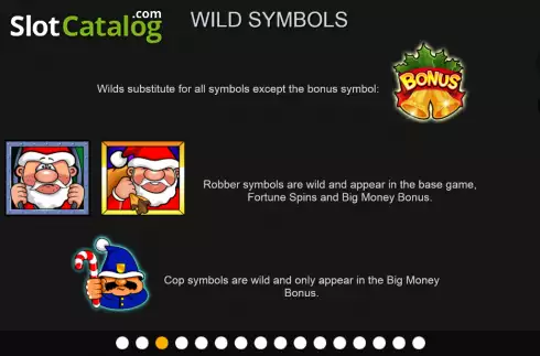 Οθόνη8. Cops 'n' Robbers Big Money Christmas Κουλοχέρης