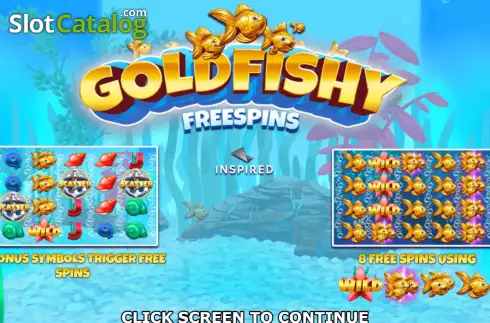 Οθόνη2. Gold Fishy Free Spins Κουλοχέρης