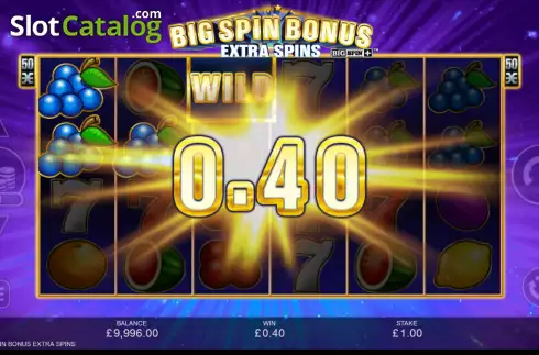 Οθόνη3. Big Spin Bonus Extra Spins Κουλοχέρης