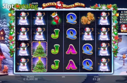 Οθόνη2. Santa's Winter Wilds Κουλοχέρης