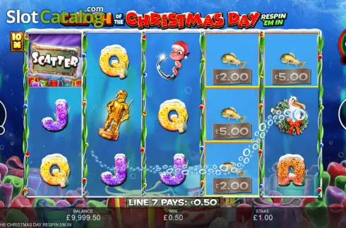 Οθόνη3. Catch of the Christmas Day Respin 'Em In Κουλοχέρης